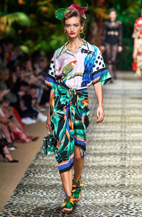 dolce gabbana ss18 jungle print|dolce and gabbana collection.